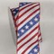 The Ribbon People Patriotic Stripes and Stars Wired Craft Ribbon 2.5 x 20 yards